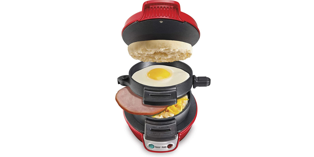Using the Hamilton Beach Breakfast Sandwich Maker to Improve Your Mornings
